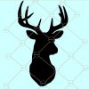 Deer Head SVG, Deer Head Clipart, Deer Head Silhouette, deer head SVG cut file, farm house svg, Reindeer Clip Art Files