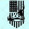 Deer Hunting America Flag SVG, deer hunting SVG, Deer SVG file, Deer hunt flag SVG, Deer distressed flag SVG, Hunting shirt SVG, Hunter gift SVG, deer American flag SVG file