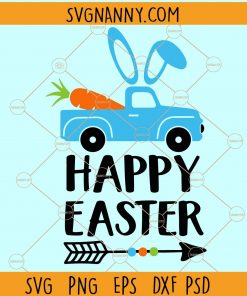 Easter Eggs truck SVG, Happy Easter SVG, Easter Truck Svg, Carrot Truck Svg, Easter Svg, Vintage Easter Truck SVG, Happy Easter Truck SVG  file