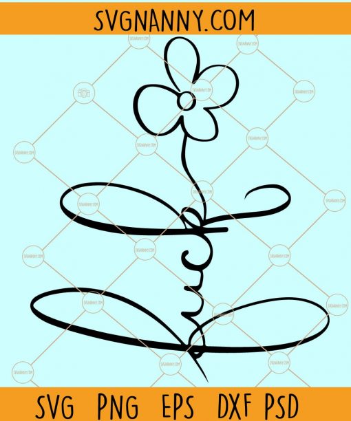 Fuck Flower Blossom SVG, Flower blossom SVG, adult SVG, fuck SVG