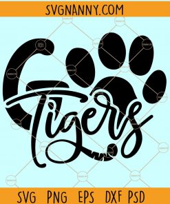 Go Tigers svg, Team spirit svg, Tigers Football svg, Cheer Mom svg, Tigers Leopard svg, cheerleader, school Sport svg Files