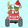 Grinch And Dog Jeep SVG, Grinch And Dog Christmas SVG, Christmas Svg, Christmas Grinch Svg, Grinch Svg, Christmas Jeep SVG, Grinch jeep SVG files