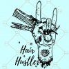 Hair Hustler SVG, Hair Stylist svg, SVG, Hair stylist skull svg, Hair Stylist Head SVG, Hairstylist svg, Hair Stylist svg, Hairdresser svg, Salon Life svg, Salon svg file