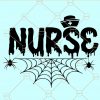 Nurse Halloween SVG, Halloween SVG for Nurses, One Spooky nurse SVG, Halloween nurse svg file, boo nurse svg, nurse svg file
