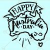 Happy Australia day SVG, Australian Day Svg, Australia Day 26 January SVG, , Happy Australia Day, Australian Flag SVG, Kangaroo SVG, Beautiful Country SVG, Australia SVG, Patriotic Svg file