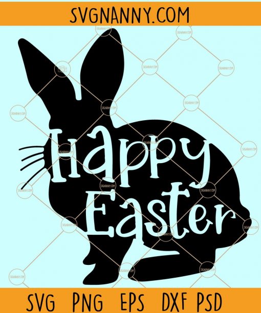 Easter SVG for Boys, Happy Easter Kids svg, Easter Bunny SVG, Boys Easter Svg, Cute Bunny Face Svg, Boy Bunny Svg, Baby Rabbit Svg, Kids Easter Shirt Svg file