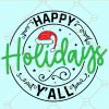 Happy Holidays SVG File, Christmas Gifts SVG, Christmas Presents svg, Merry Christmas svg,, christmas gift svg, holiday svg, Christmas shirt svg  files