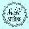 Hello Spring SVG, Hello Spring floral SVG, Welcome SVG, Spring svg file, welcome spring svg, Spring SVG Cut File, Spring Quote Svg, Spring Saying Svg, Spring Svg file