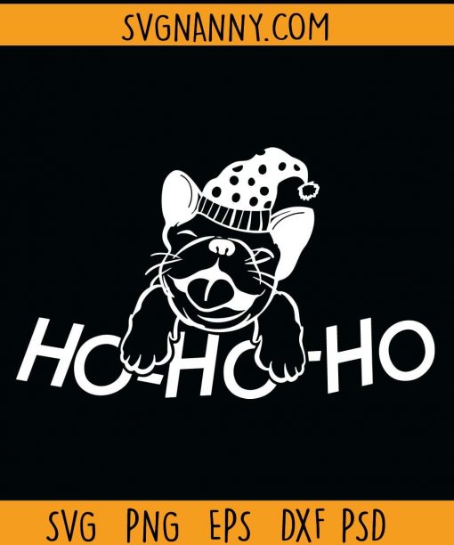 Christmas dog SVG, ho ho ho svg file,  Dog paw Christmas SVG, Snowflakes svg, First Christmas SVG, Dog svg, Dog svg files