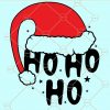 Ho Ho Ho Svg, Christmas Svg, Funny Christmas Shirt svg, Santa Svg, Believe Svg, Merry christmas Svg, holiday svg files