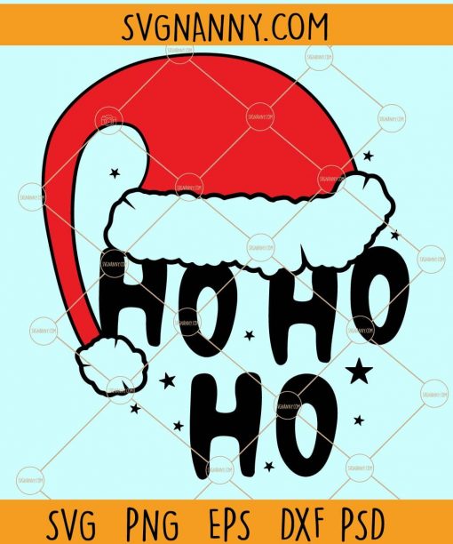 Ho Ho Ho Svg, Christmas Svg, Funny Christmas Shirt svg, Santa Svg, Believe Svg, Merry christmas Svg, holiday svg files