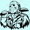 Jason Voorhees SVG, Jason Voorhees Digital File Download, Jason Voorhees PNG, Friday 13th SVG, Horror movie killers SVG, Halloween SVG, Jason Voorhees Horror Movie Killers SVG, Horror Movie Killers SVG Files