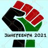 Juneteenth SVG, Juneteenth 2021 svg, Juneteenth SVG, Black History SVG, Juneteenth fist svg, Juneteenth 1865 SVG, Melanin svg  file