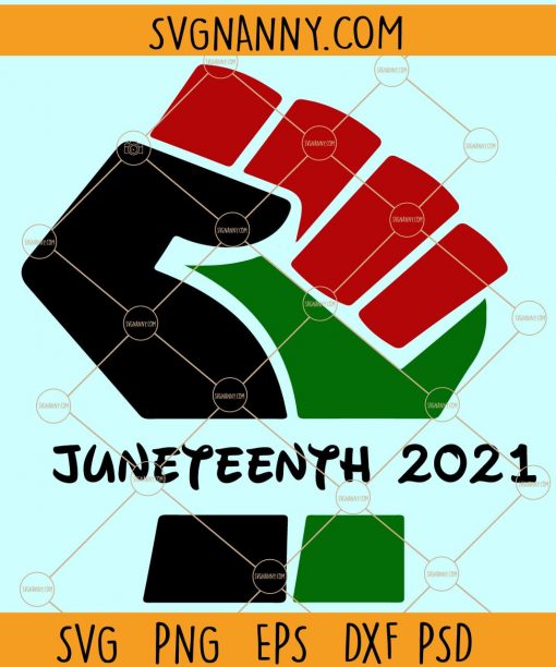 Juneteenth SVG, Juneteenth 2021 svg, Juneteenth SVG, Black History SVG, Juneteenth fist svg, Juneteenth 1865 SVG, Melanin svg  file