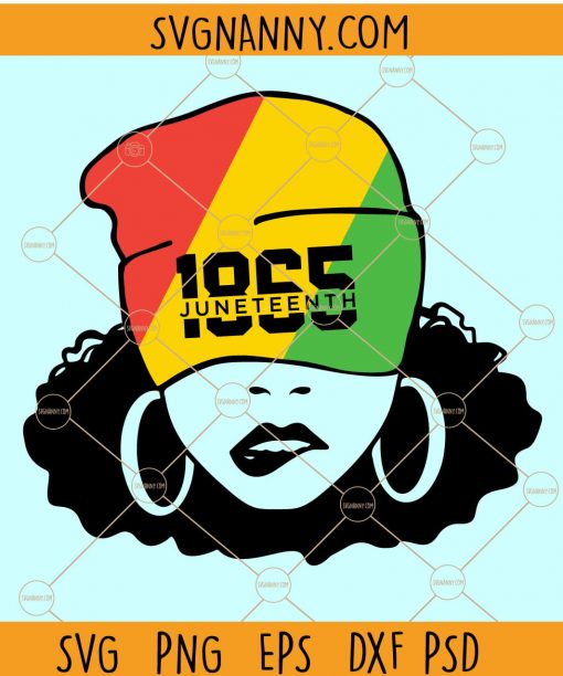 Juneteenth afro girl svg, 1865 Juneteenth svg, Juneteenth girl svg, Juneteenth girl with a cap SVG, Celebrate Black History svg, Freeish 1865 svg, Juneteenth afro woman svg, Free-ish Juneteenth svg, Juneteenth shirt svg, Black Lives Matter svg  Files