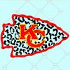 KC Chiefs leopard print Svg, Kansas City Svg, Superbowl Champs Svg, Sports SVG, Chiefs Collage svg, Team Mascot svg, Leopard Print svg