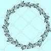 Laurel wreath SVG, flower ring SVG, Wreath Svg, Laurel Svg , laurel wreath vector, laurel wreath png free download, printable laurel wreath template, laurel png, monogram wreath svg file