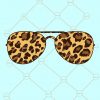 Leopard print sunglasses SVG, Sunglasses svg, Sunglasses leopard print SVG, leopard print SVG, Animal print svg, Leopard print svg, Summer svg  Files