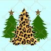 Leopard print Christmas tree svg, Leopard print Christmas Tree svg, Christmas Plaid svg, Christmas tree svg, Christmas tree leopard svg, Cheetah Christmas Tree svg, Merry Christmas  Svg Files