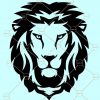 Lion head svg, Lion SVG, Lion head SVG file for Cricut, lion svg designs, lion svg cut file, lion silhouette, lion clipart, lion shirt SVG, Lion King SVG file