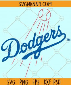 The Los Angeles Dodgers Vector Kit svg