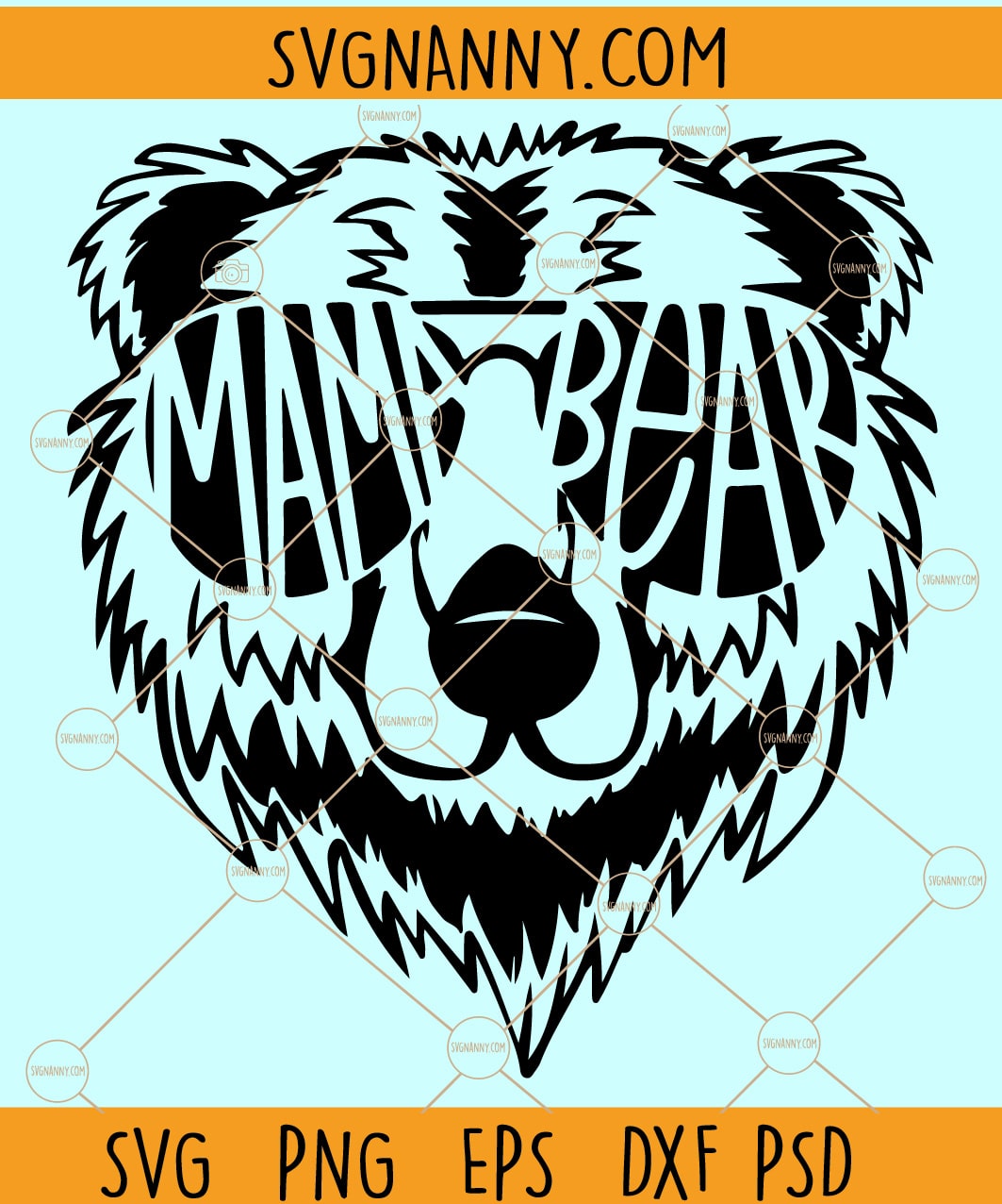 Mama bear SVG file, Mama Shirt SVG, mama bear svg, Mommy SVG, Mom