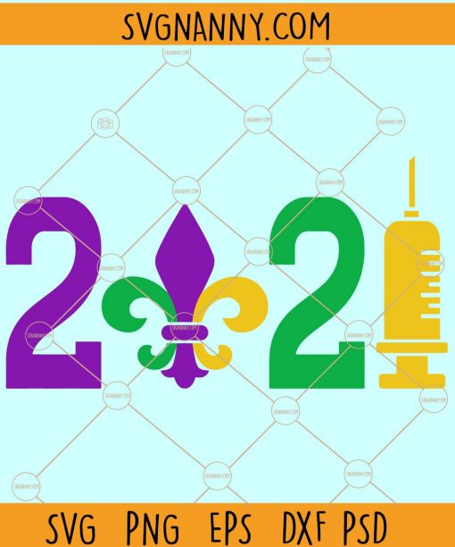 MARDI GRAS 2021 svg, Mardi Gras svg, Mardi Gras png / clipart, Digital Download, Files for silhouette/cricut (svg, eps, pdf, png)  files