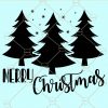 Merry Christmas Svg, Christmas Trees Svg, Funny Christmas Shirt Svg File, Merry Christmas SVG, Holiday SVG, Winter scene Christmas svg, Xmas svg Files