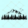Mountains and forest SVG, Mountain and trees SVG, Adventure logo svg, Mountain SVG, Forest SVG, Camping SVG, Camper Svg, Camping Svg, Camping Files, Camper van Svg, I Sleep Around png, Vacation SVG, Hiking SVG