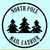 North Pole Express Mail Delivery SVG, Christmas Stamp Svg, North Pole Postmark Stamp Svg, Santa Sack Svg, Santa Mail Svg, Christmas Sign Svg, holiday svg files
