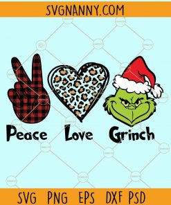 Peace love grinch SVG, peace love grinch PNG, Christmas grinch SVG, Peace love SVG, Grinch face SVG, Grinch SVG, peace love grinch htv, peace love grinch shirt, Peace love grinch, christmas svg files  