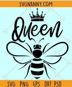 Queen Bee SVG, Queen bee with crown SVG, Queen Bee PNG, Boss SVG, Queen SVG, Bee SVG, Bee queen SVG, Queen bee quotes, boss bee svg, bee vector, bee quotes, girl power svg, girl boss svg files