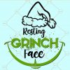 Resting Grinch Face Svg , Resting Grinch Face Png , Mr. Grinch face Svg , Christmas Svg files