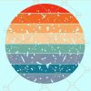 Retro circle SVG, retro sun SVG, distressed sun SVG, Vintage Retro circle SVG, vintage circle SVG, Circle SVG File, Colorful circle svg, Retro svg, Striped circle svg, Ombre circle SVG files