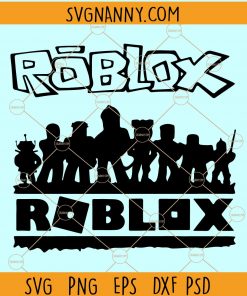 Roblox Character SVG, Roblox SVG, Roblox Clipart, Roblox face SVG, Roblox SVG, Roblox game svg, kids shirt svg files