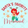 santas  favorite mermaid svg, Tropical Christmas, Christmas at the Beach SVG, Beach Svg, Beachy Christmas Svg, Beach House Svg  Files