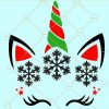Snowflake Unicorn Svg, Christmas Unicorn SVG, Girl Christmas Shirt SVG, unicorn SVG, Unicorn snowflakes SVG, Christmas snowflakes SVG, Christmas SVG free, Christmas SVG, Christmas Unicorn SVG  files