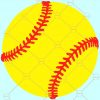 Softball Ball Svg, Softball Ball Svg Files, Softball Mom Shirt Svg, Grunge Svg, Softball Svg, softball Stitches svg, grunge Softball Svg, sports svg Files