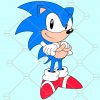 Sonic The Hedgehog SVG Classic Sonic Svg, Sonic svg, Sonic vector, Sonic silhouette svg, Cartoon Vector, Sonic svg file