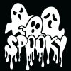 Halloween ghost SVG, spooky ghost SVG, Ghost drip svg, Halloween SVG file, Spooky SVG, Family Halloween Svg, Halloween Shirt Svg, Scary svg files