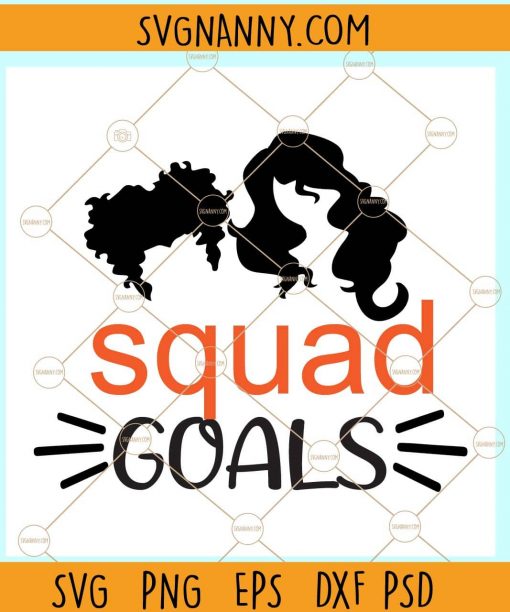  Squad Goals SVG, Hocus Pocus, Halloween SVG, Shirt design svg