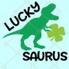 St. Patrick’s Rex Svg, Lucky saurus SVG, St Patrick dinosaur SVG, Patrick boys SVG, St Patricks Day SVG free