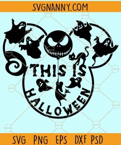 This is Halloween SVG, Inspired by Disney SVG, Disney Halloween SVG, Nightmare Before Christmas SVG, Halloween shirt SVG, Halloween SVG  Files