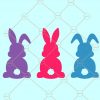 Easter Bunnies SVG, Easter Svg Bundles, Kids Easter Shirt, Happy easter SVG, Bunny svg, Rabbit svg, Bunny Rabbit svg file