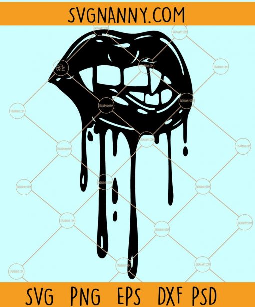 Vampire Lips SVG, Vampire Png, Halloween SVG, Halloween Shirt Svg, Blood Lips SVG, Lips Halloween SVG svg, Teeth Horror SVG file