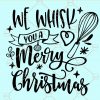 We Whisk You A Merry Christmas SVG, Potholder SVG, Oven Mitt SVG, Christmas Quote SVG, Baking Quote SVG, baking SVG, Kitchen SVG, Merry Christmas SVG file