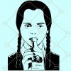 Wednesday Addams Svg, Halloween Svg, Addams Family Svg, The Addams Family, Wednesday Svg, Horror Movie Svg, Halloween Shirt svg files