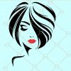 Woman Model SVG, Black woman SVG, Sexy Girl Eyes svg, Women Face SVG, girl Silhouette, woman face SVG, model style SVG, Woman with Glasses SVG, hair stylist SVG, Black queen SVG, Afro queen SVG, Black Girl Magic svg, Natural hair svg, Ponytail Hair svg