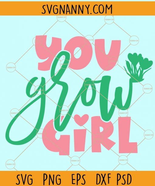 You Glow Girl SVG, feminist svg, inspirational svg, makeup svg, girl power svg, girl shirt svg  file