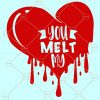 You melt my heart SVG, Kids valentine SVG, Valentine SVG, Quarantined SVG, Valentine’s Day Svg, Love you svg, Kiss Svg, Valentine SVG free, Valentines Day Svg, Heart Svg, Valentine Shirt Svg, valentine svg files